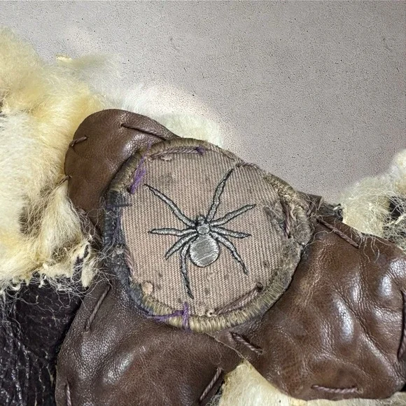 VINTAGE US Navy M445-A Leather Jacket 36 London Biker Patches Ton Up Pirates - Picture 5 of 10